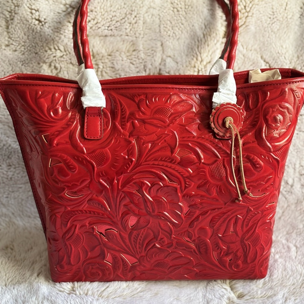 Patricia Nash Adeline Leather Tote